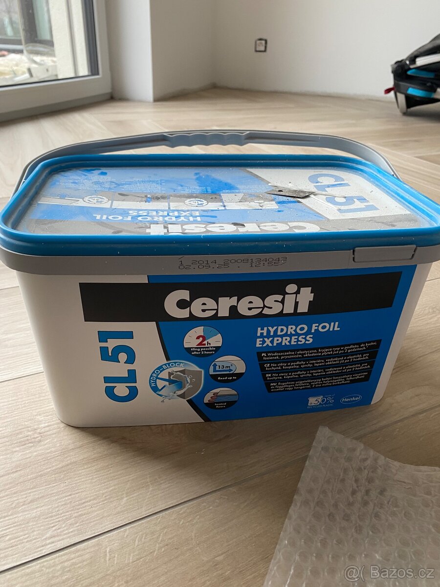 2ks Hydroizolace Ceresit CL51 15kg