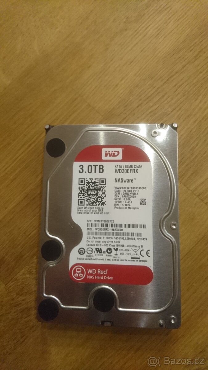 3 TB HDD WesternDigital 3,5"