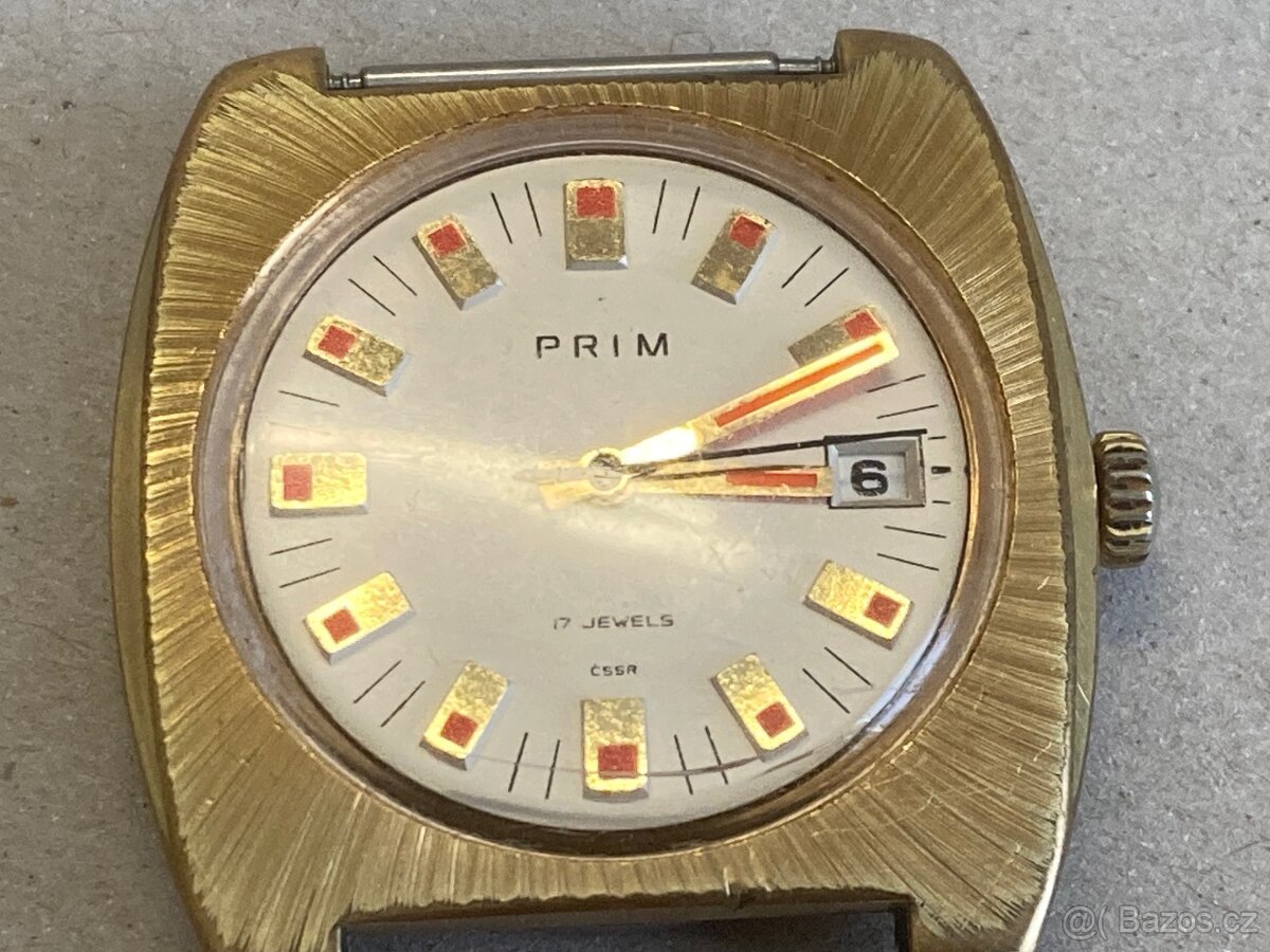 Nabízím hodinky PRIM . stroj kalibr 68, model r. 1977