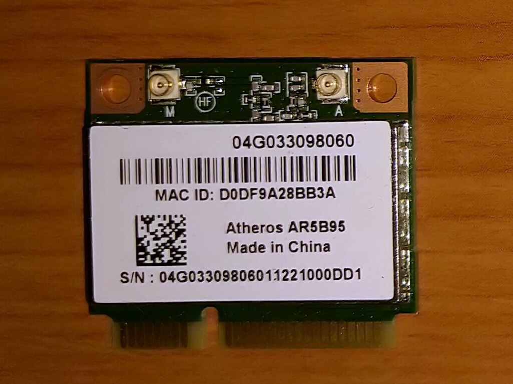 Wifi modul Atheros AR5B95