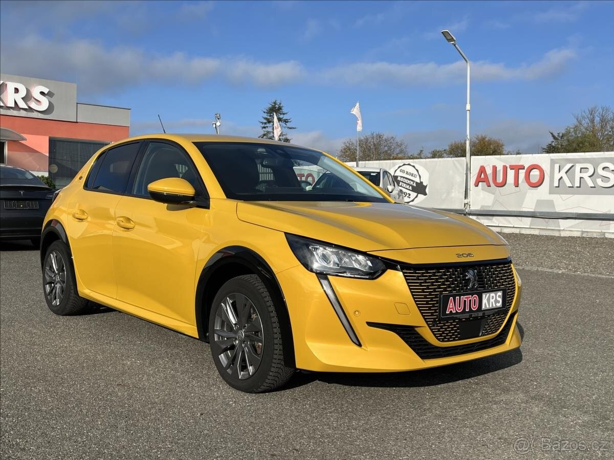 Peugeot e-208 Allure, 100Kw,50KWh,Navi,Kamera,LED.vč.DPH