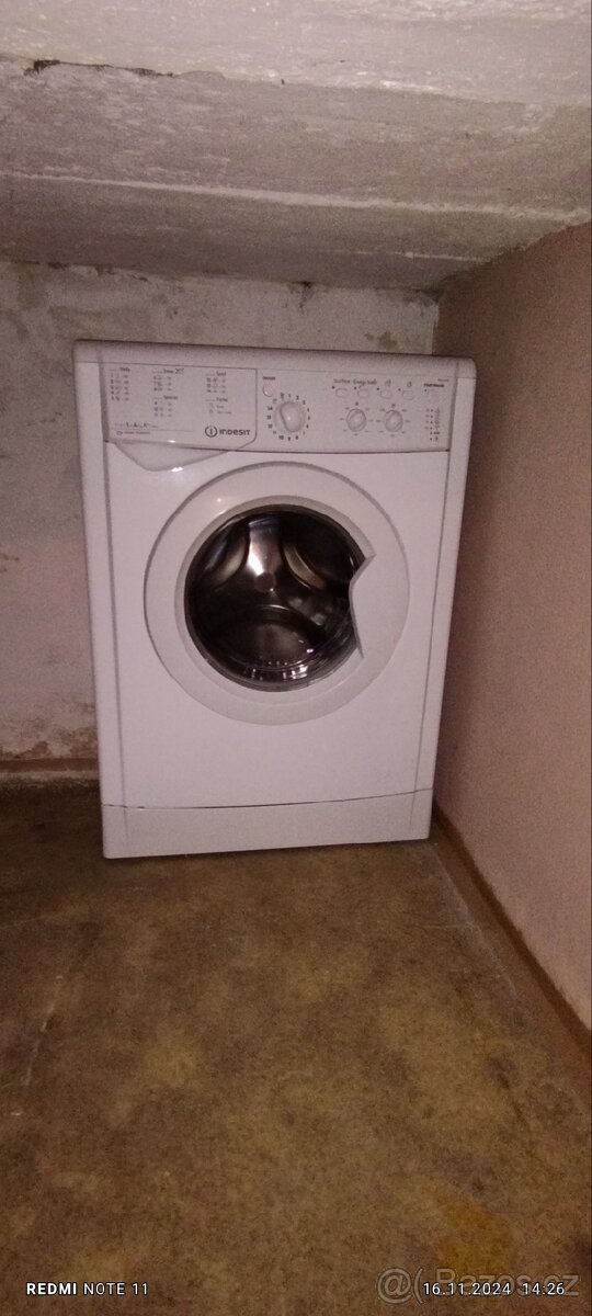Pračka Indesit -nejde zapnout praní