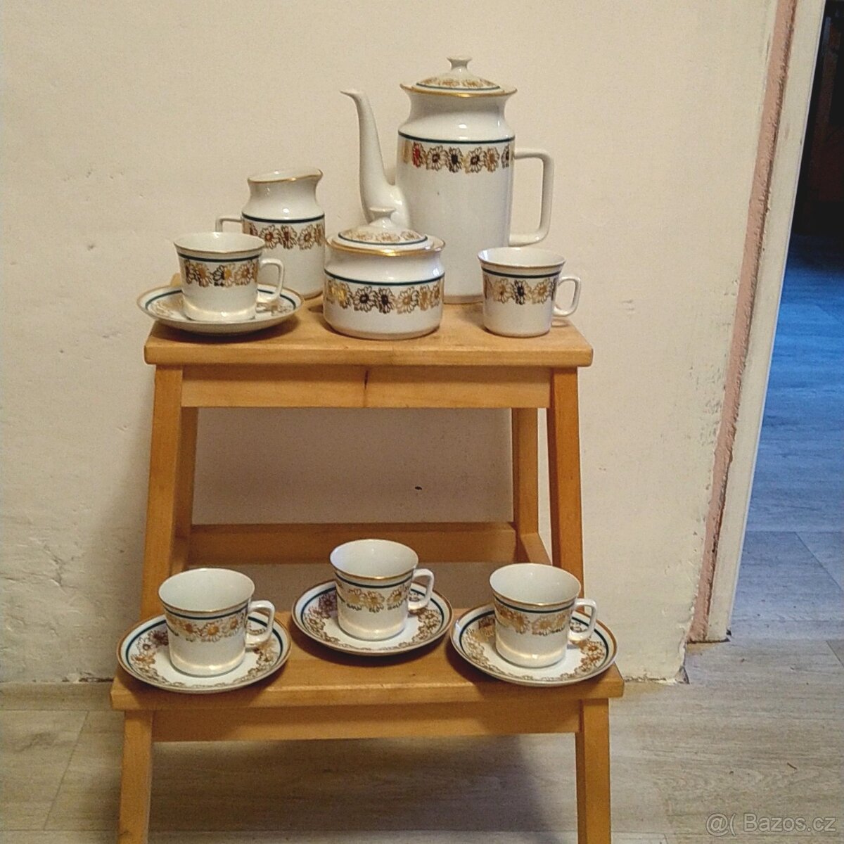 Porcelánový servis Vintage