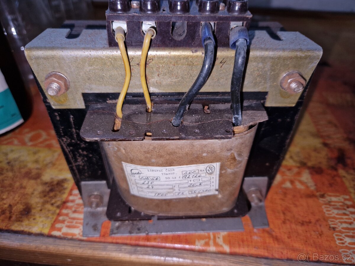 Trafo 220/24, uloženka