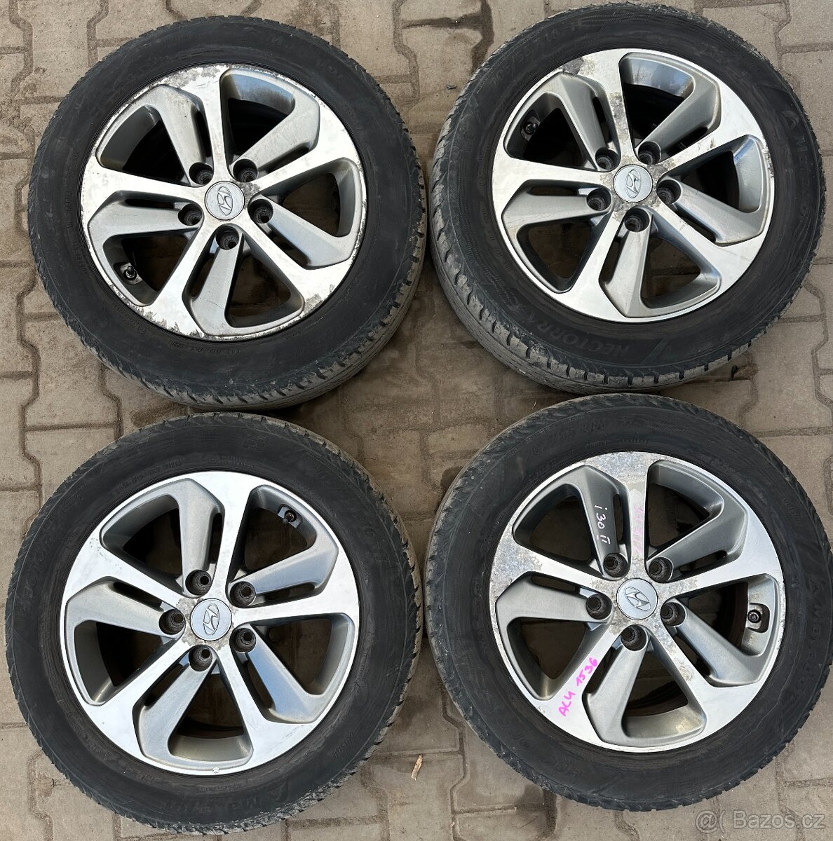 Prodám ALU kola Hyundai č. 1536