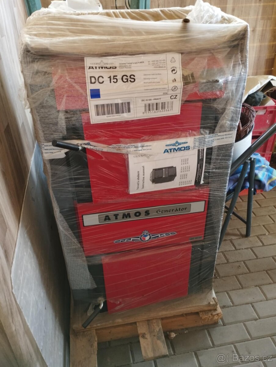 Kotel na dřevo Atmos