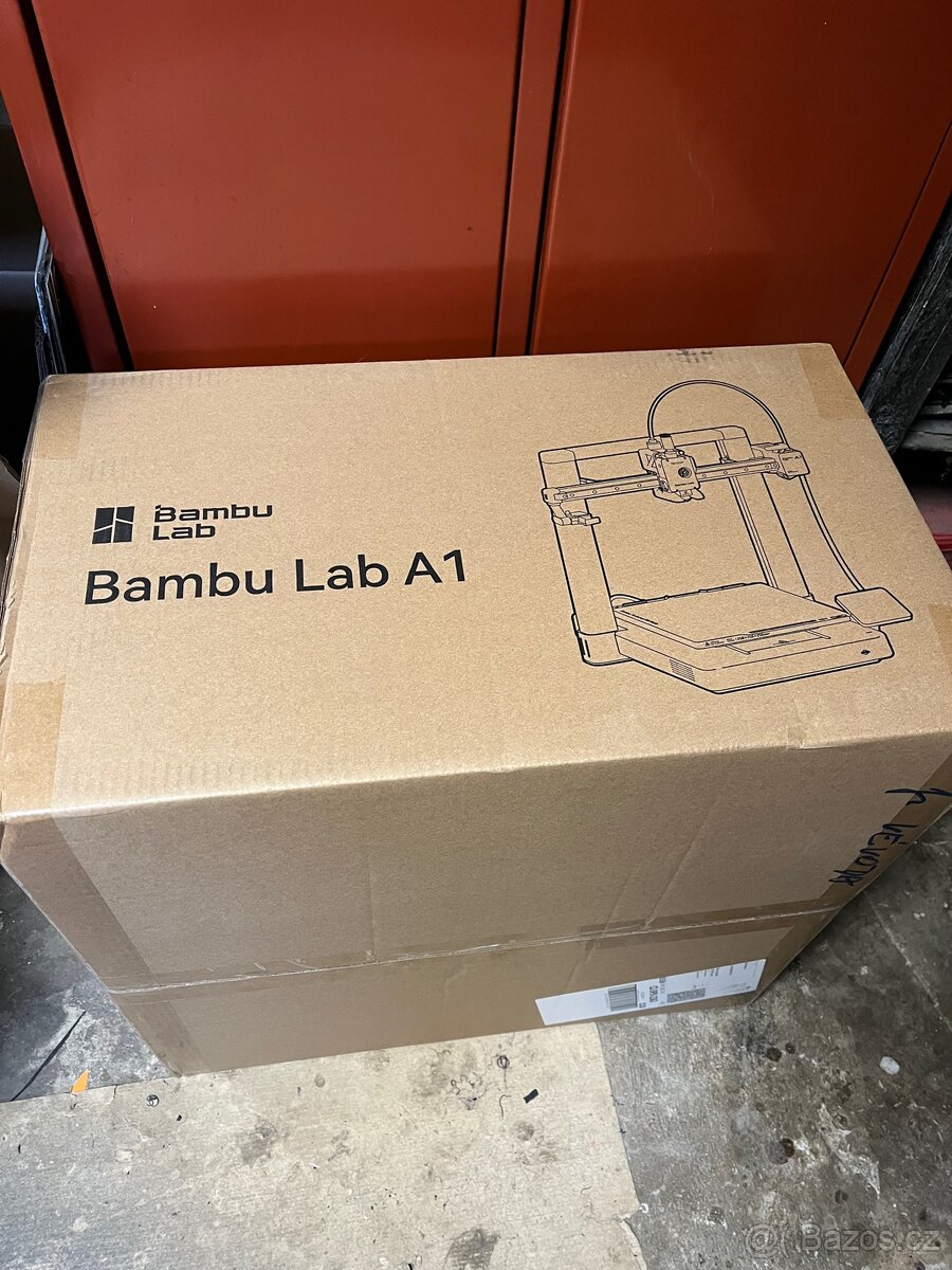 3D tiskárna Bambulab A1 úplně nova, zabalena