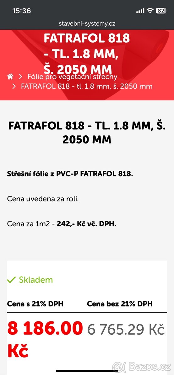Fatrafol 818