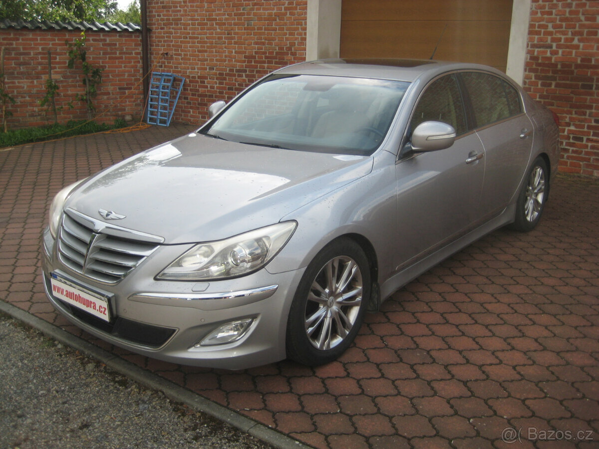 Hyundai Genesis 3.8 V6 GDi 246 KW AUT ČR 1.MAJ SERVISKA