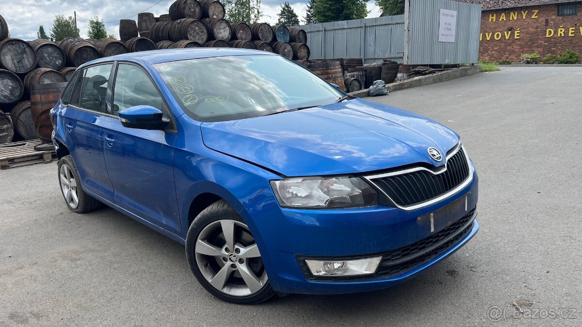338.Škoda Rapid 1.2TSI CJZD Na náhradní díly