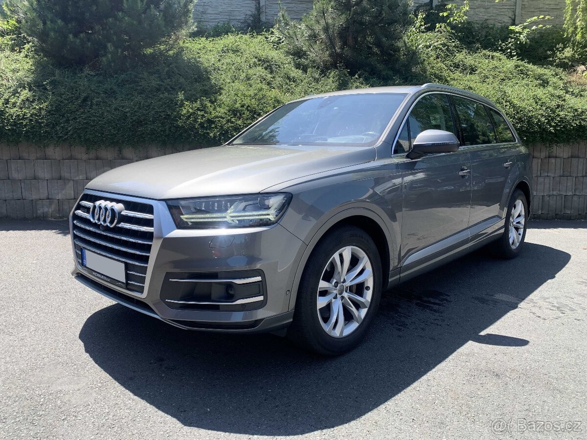 Audi Q7 3.0 TDi V6 200 kW VZDUCH r.v. 2016 DPH
