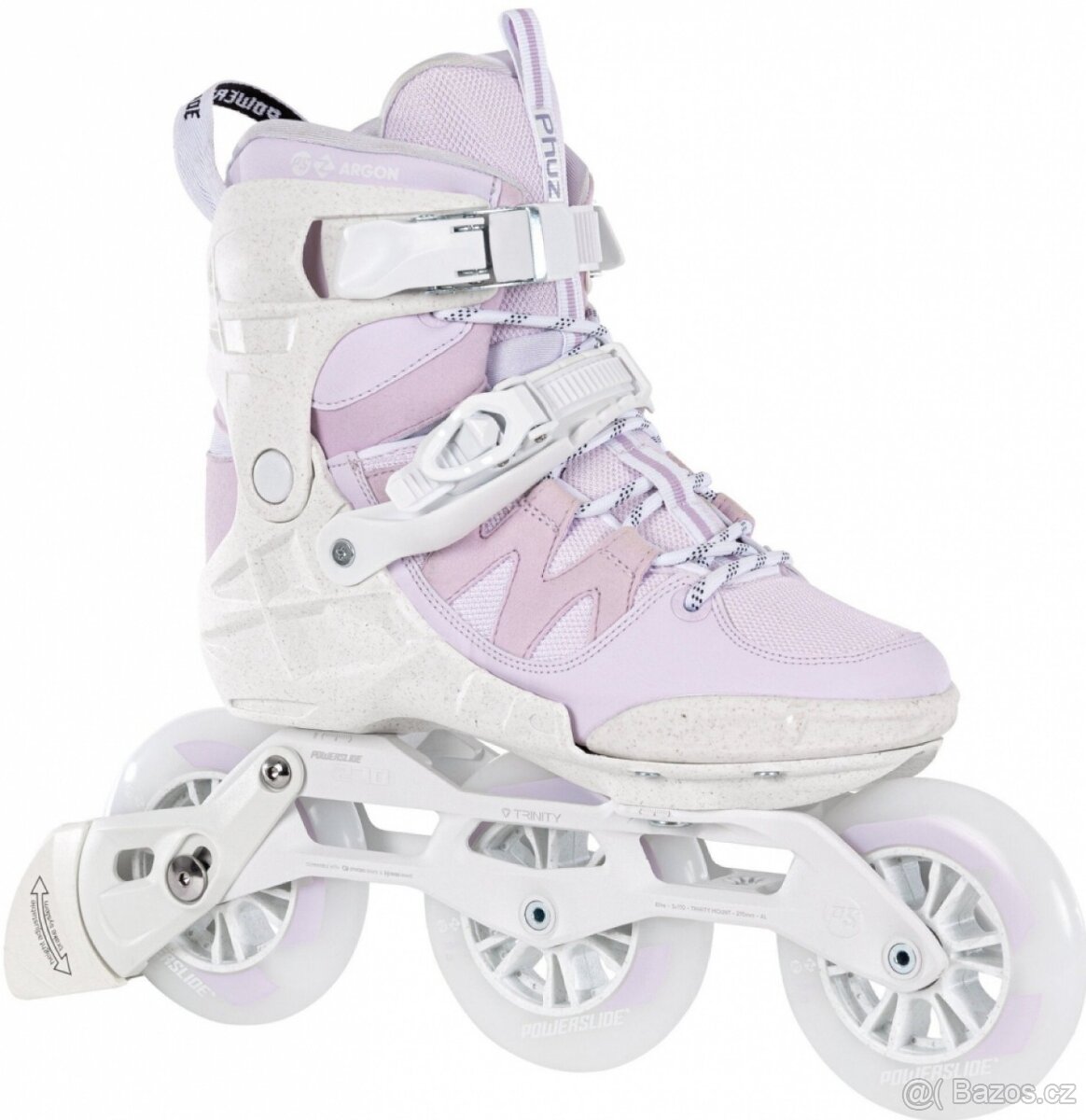 Prodám inline brusle Powerslide Argon Berry 110 Trinity (37)