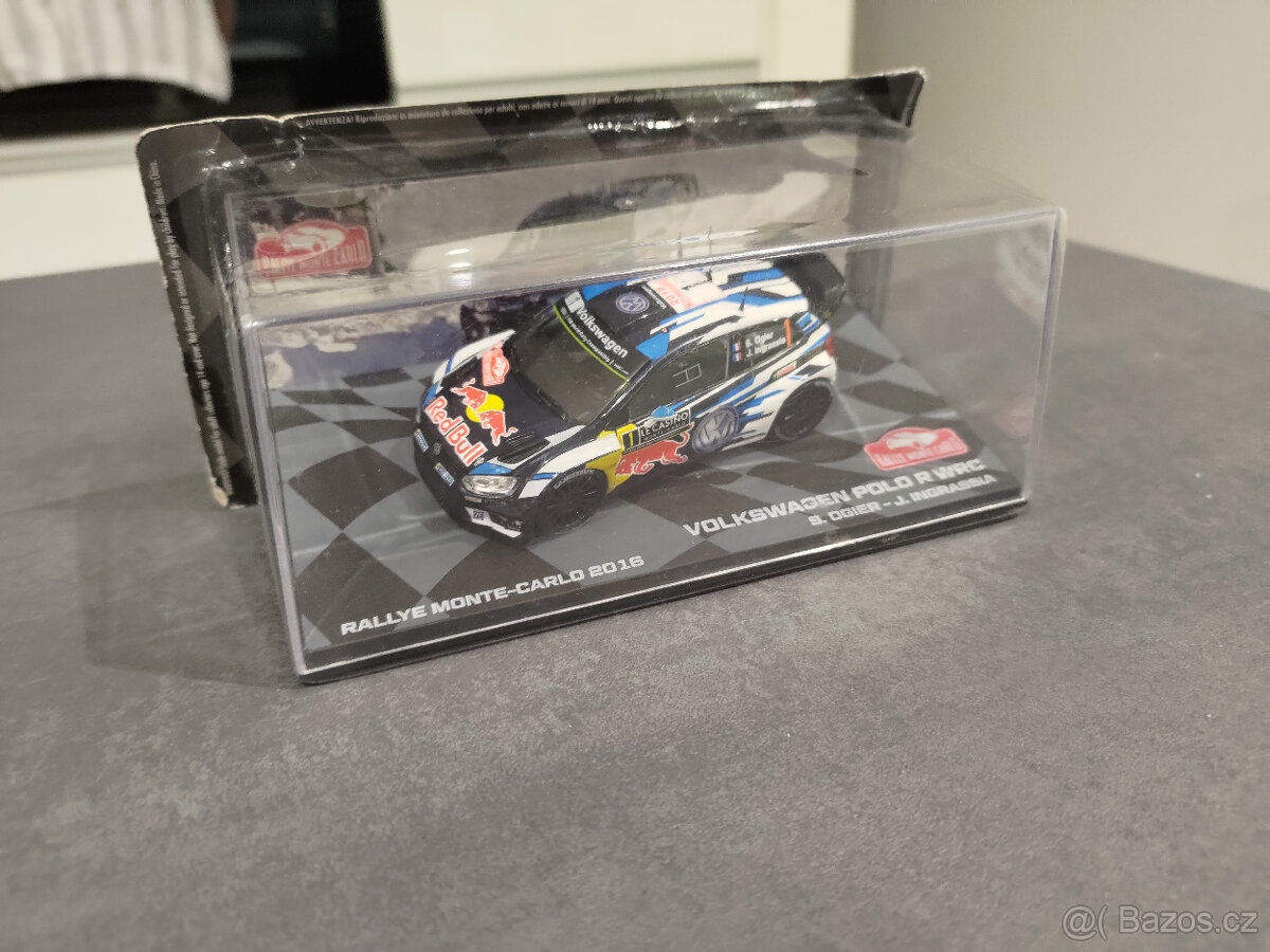 1:43 Volkswagen Polo WRC Rally Monte-Carlo Ogier -DeAgostini
