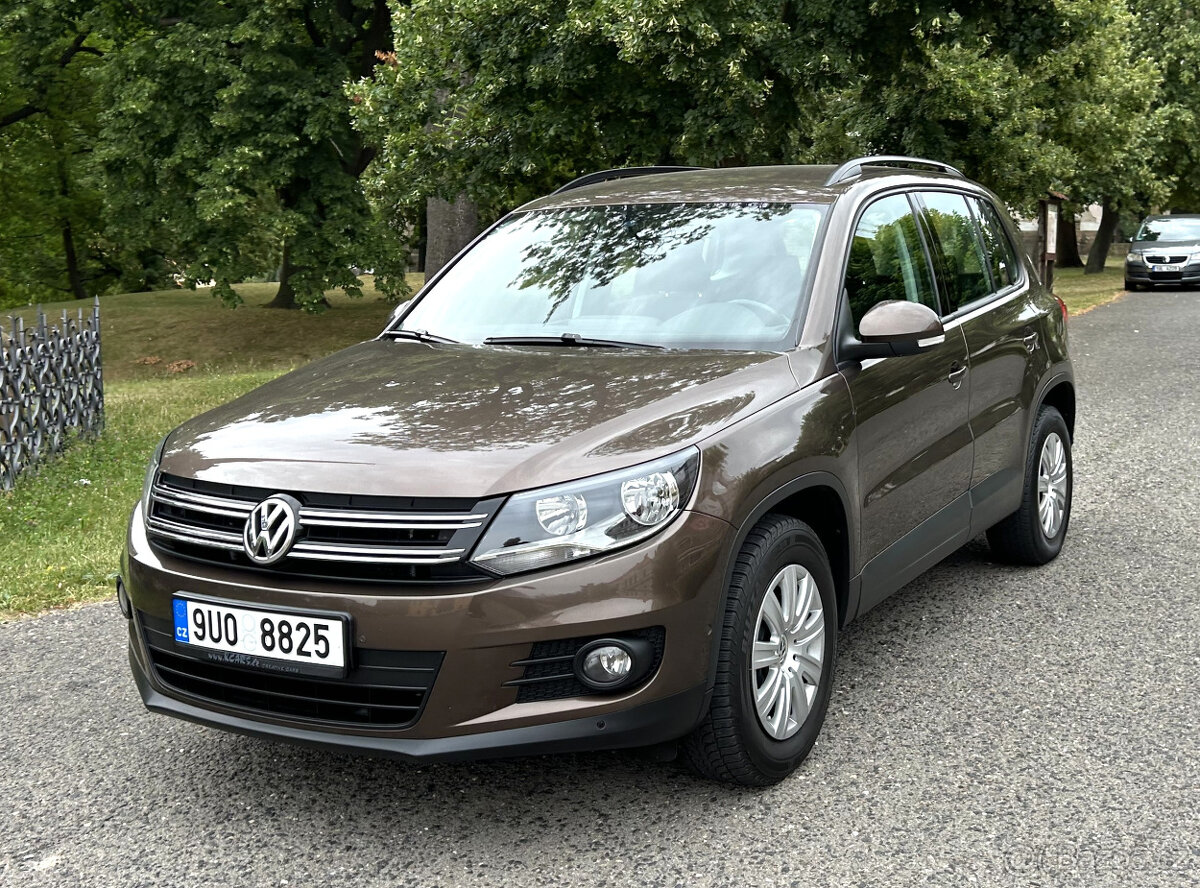 VW Tiguan 2,0 TDI, 03/2015, nový v ČR, nikdy nehavarovaný