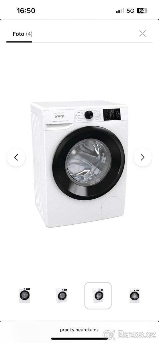 Pračka Gorenje WESI62AS PowerDrive