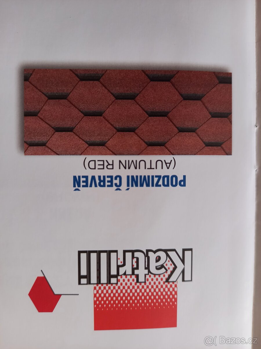 Střešní krytina Katepal + lepenka