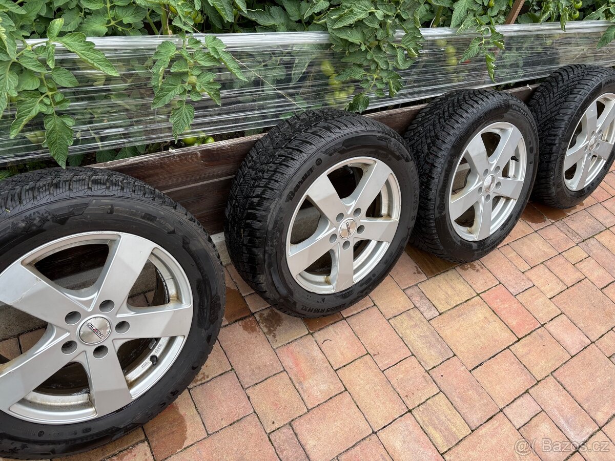 Sada zimnich pneu 215/55/R16 (VW Passat)