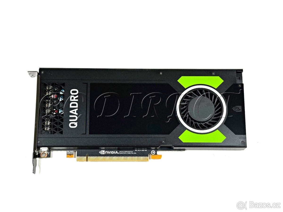 Grafická karta HP NVIDIA Quadro P4000, 8GB GDDR5