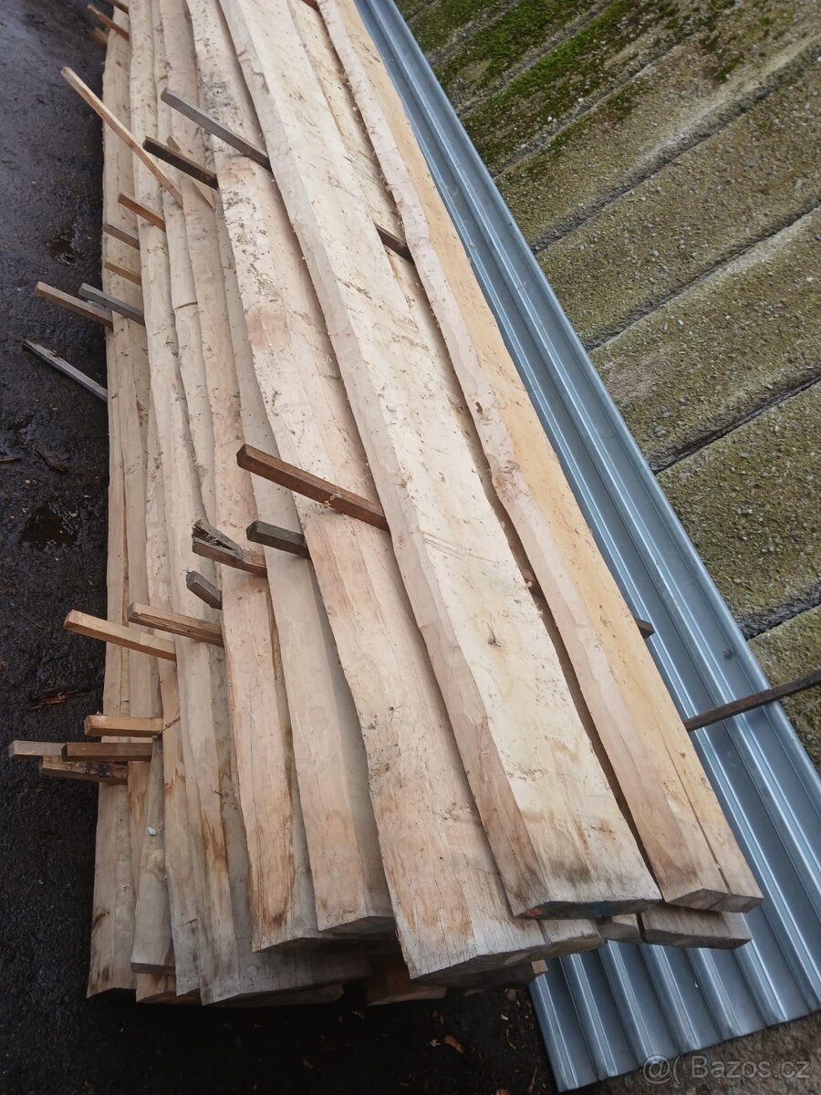 Bukové, javorové fošny