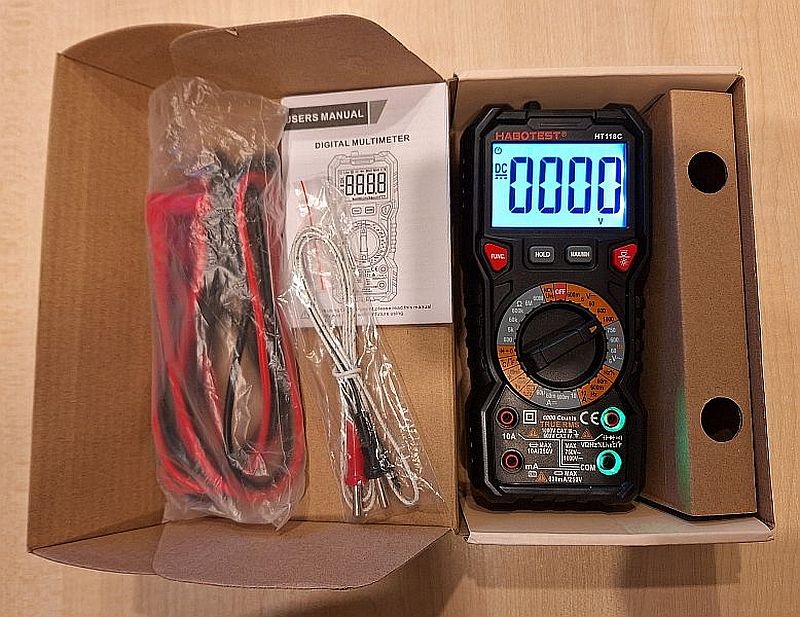 Prodám digitální multimetr HABOTEST HT118C