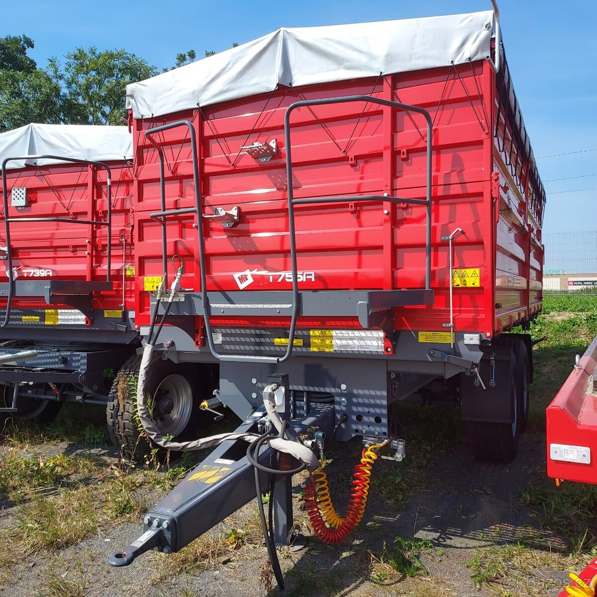 Prodej skladu Tandemový přívěs T755A 14t