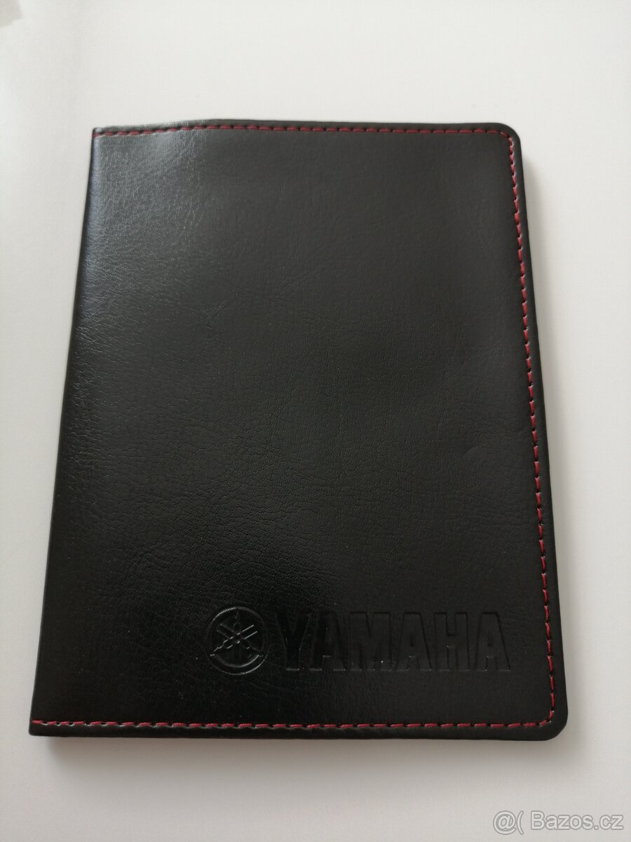 Kožené pouzdro na doklady Yamaha