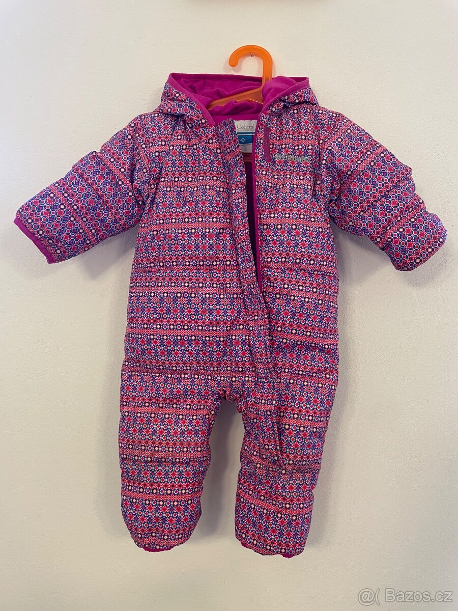 Péřová kombinéza Columbia 6-12 měsíců