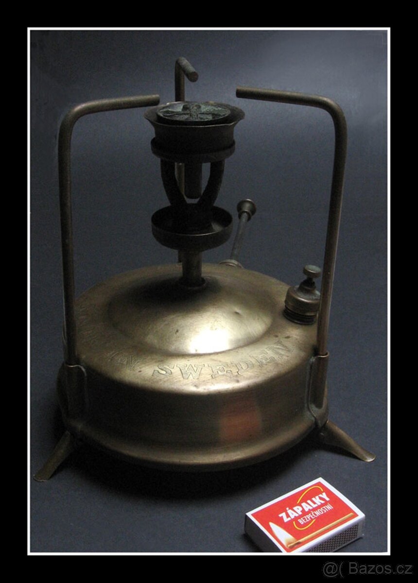 Petrolejový cestovní vařič, Made in Sweden