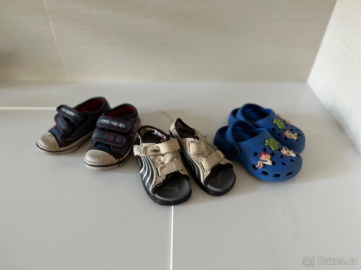 Dětské boty velikost 21/22