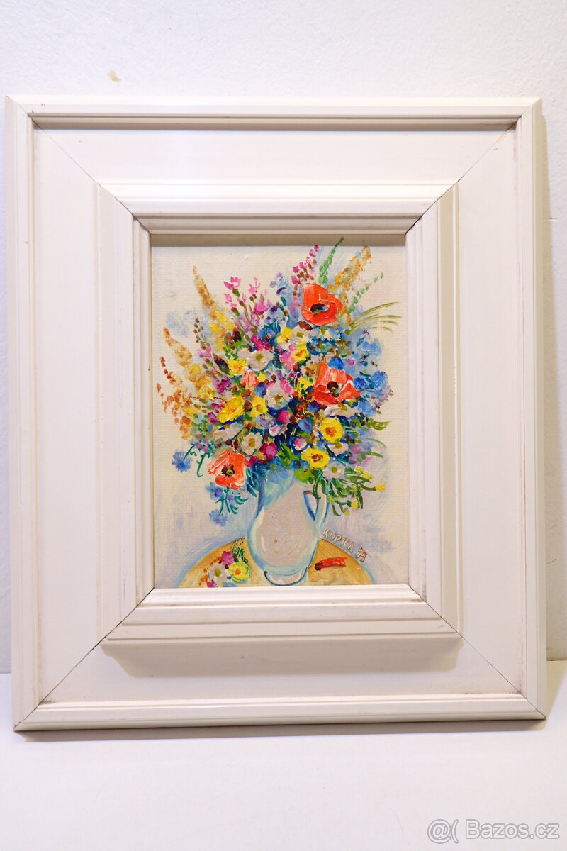 Kupka Karel - Kytička - olejomalba