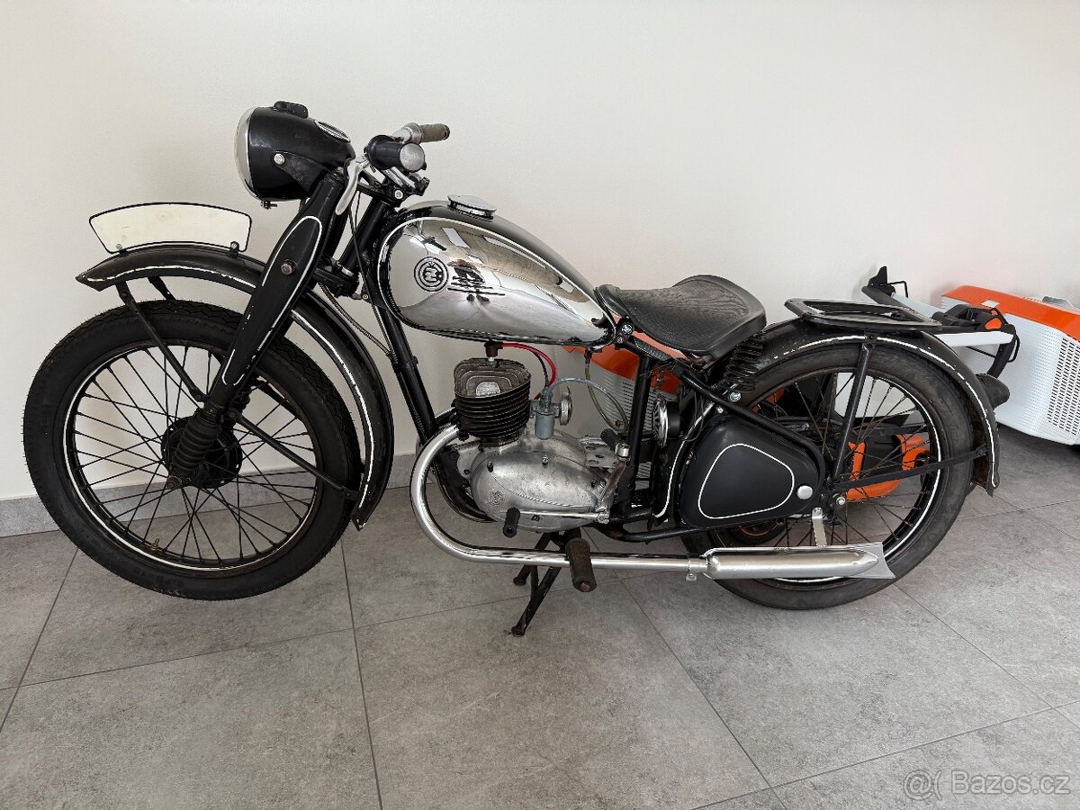 ČZ 125 t - 1948