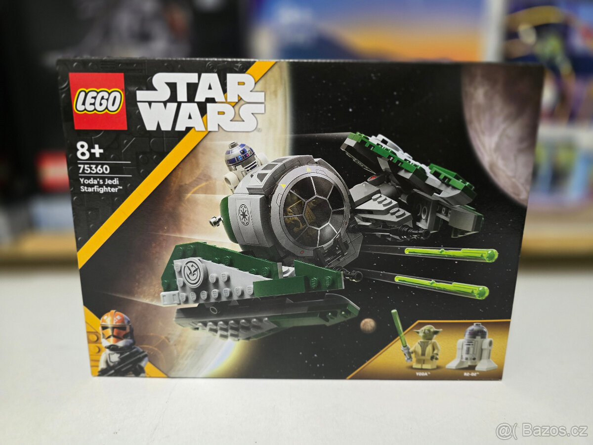 LEGO® Star Wars™ 75360 Yodova jediská stíhačka + dárek