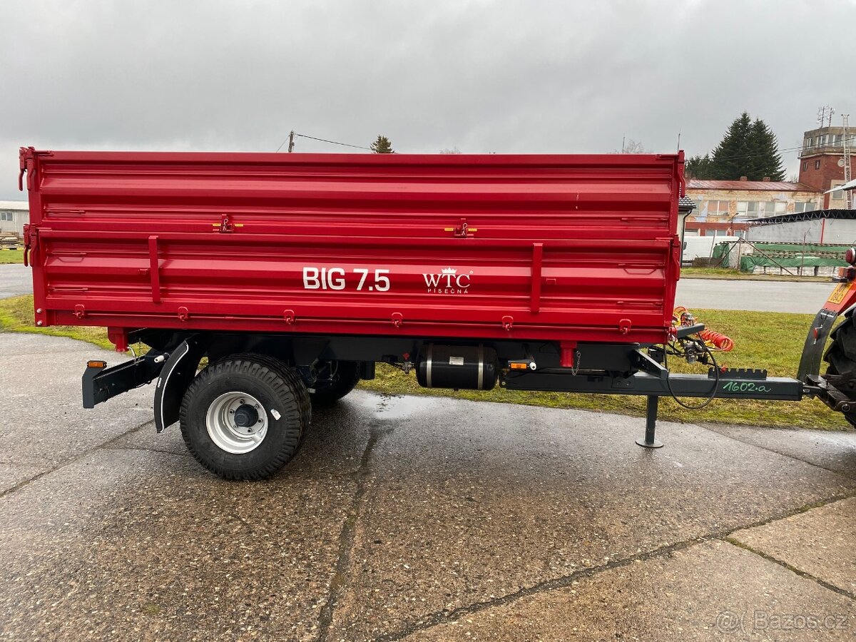 Traktorový návěs WTC BIG 7.5 kára S3