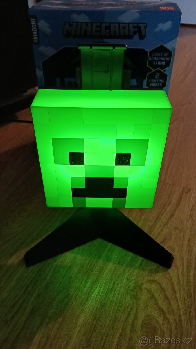 Minecraft Creeper lampa