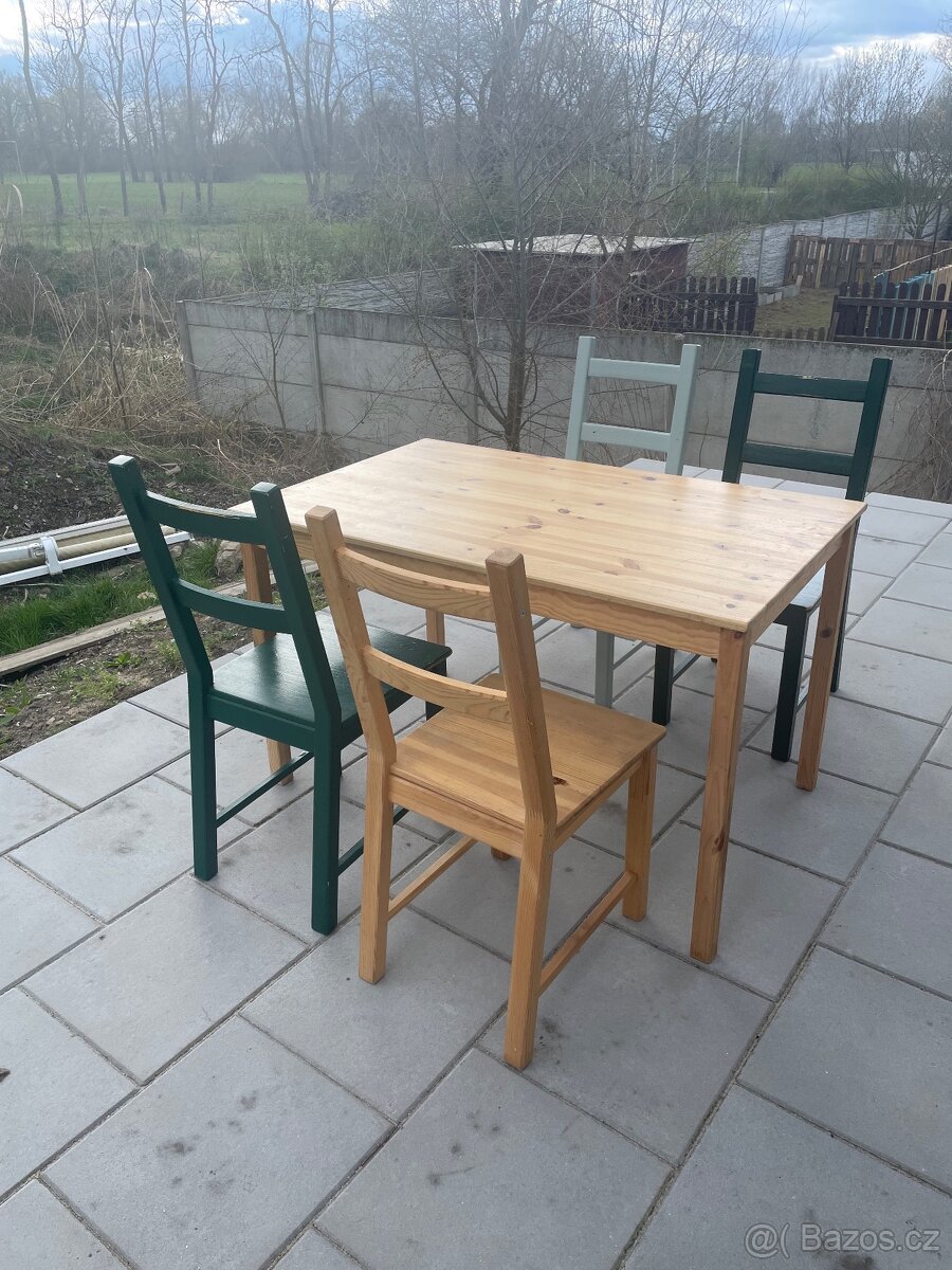 Stůl a židle Ikea Ivar