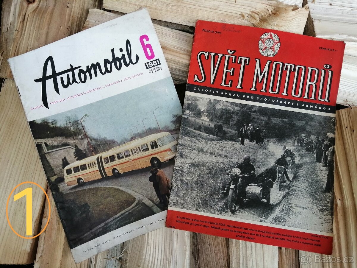 Různé časopisy 1947,45,61,33, 35