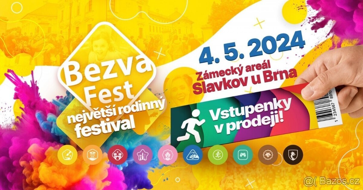 Bezva Fest Slavkov 4.5. - Rodinny festival
