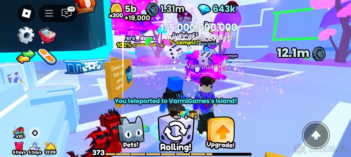 Huge Pets go