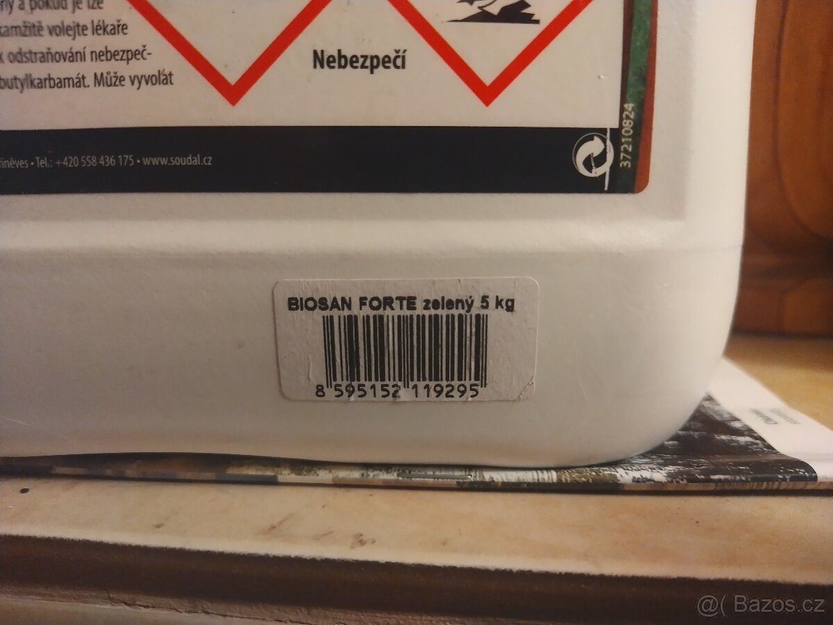 Impregnace proti houbám, plísním, hmyzu