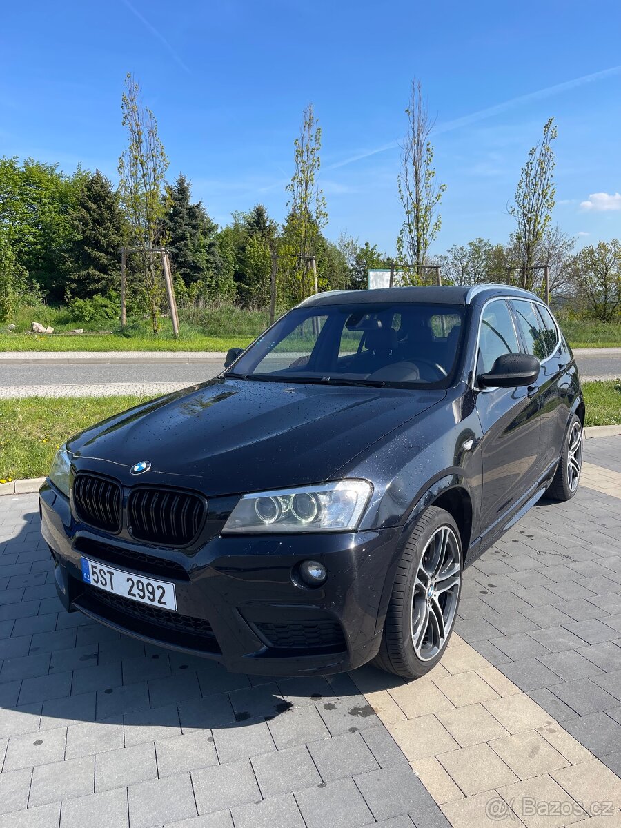 BMW X3 X-DRIVE 35D VELMI PĚKNÝ STAV
