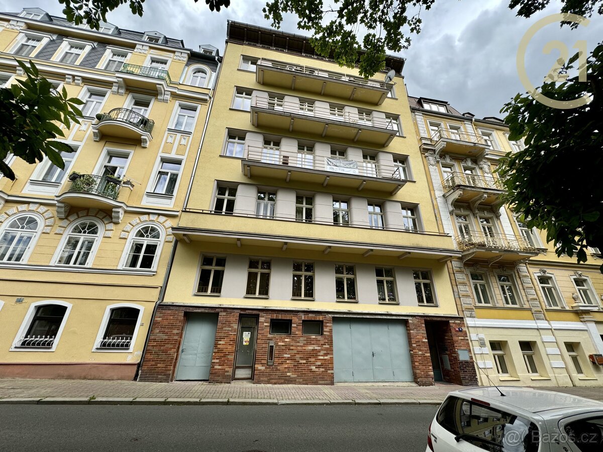 Zrekonstruovaný byt nedaleko kolonády v Mariánských Lázních