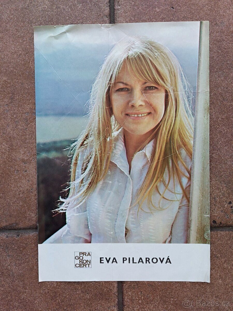 Eva Pilarová - plakát Pragokoncertu