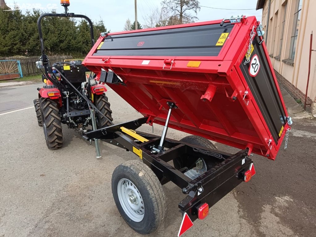 Přívěs za malotraktor s RZ a TP
