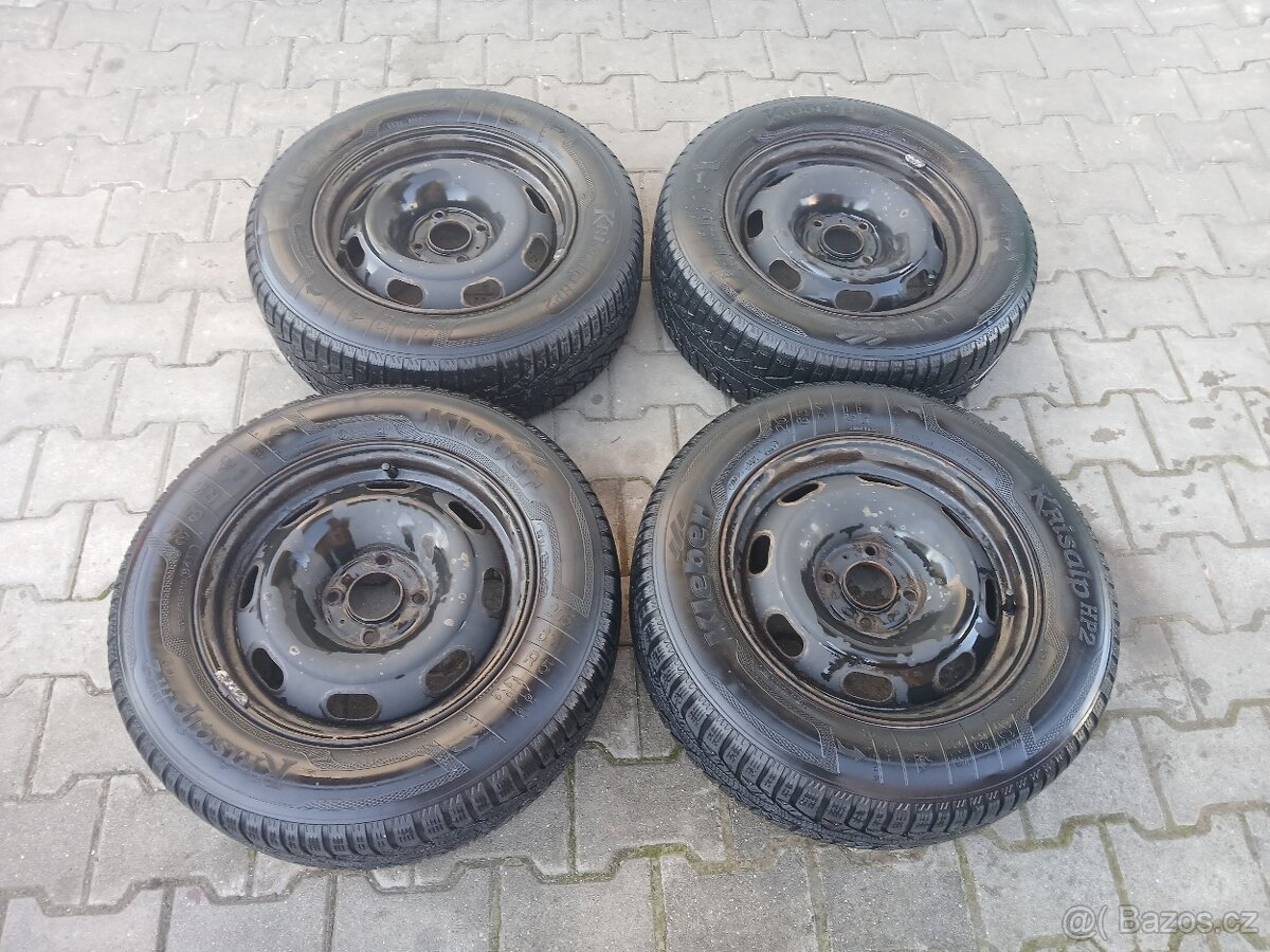 Sada kol 15" Citroen Peugeot Ford 205/65/15 zimní