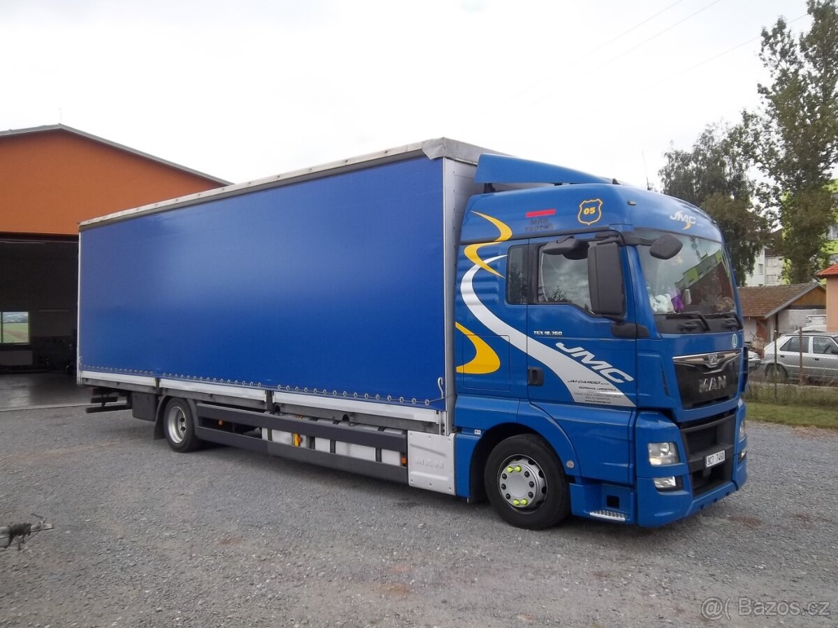 MAN TGX 18.360 Jumbo - nový tachograf 2 gen.