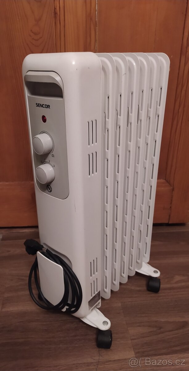 Olejový radiátor Sencor