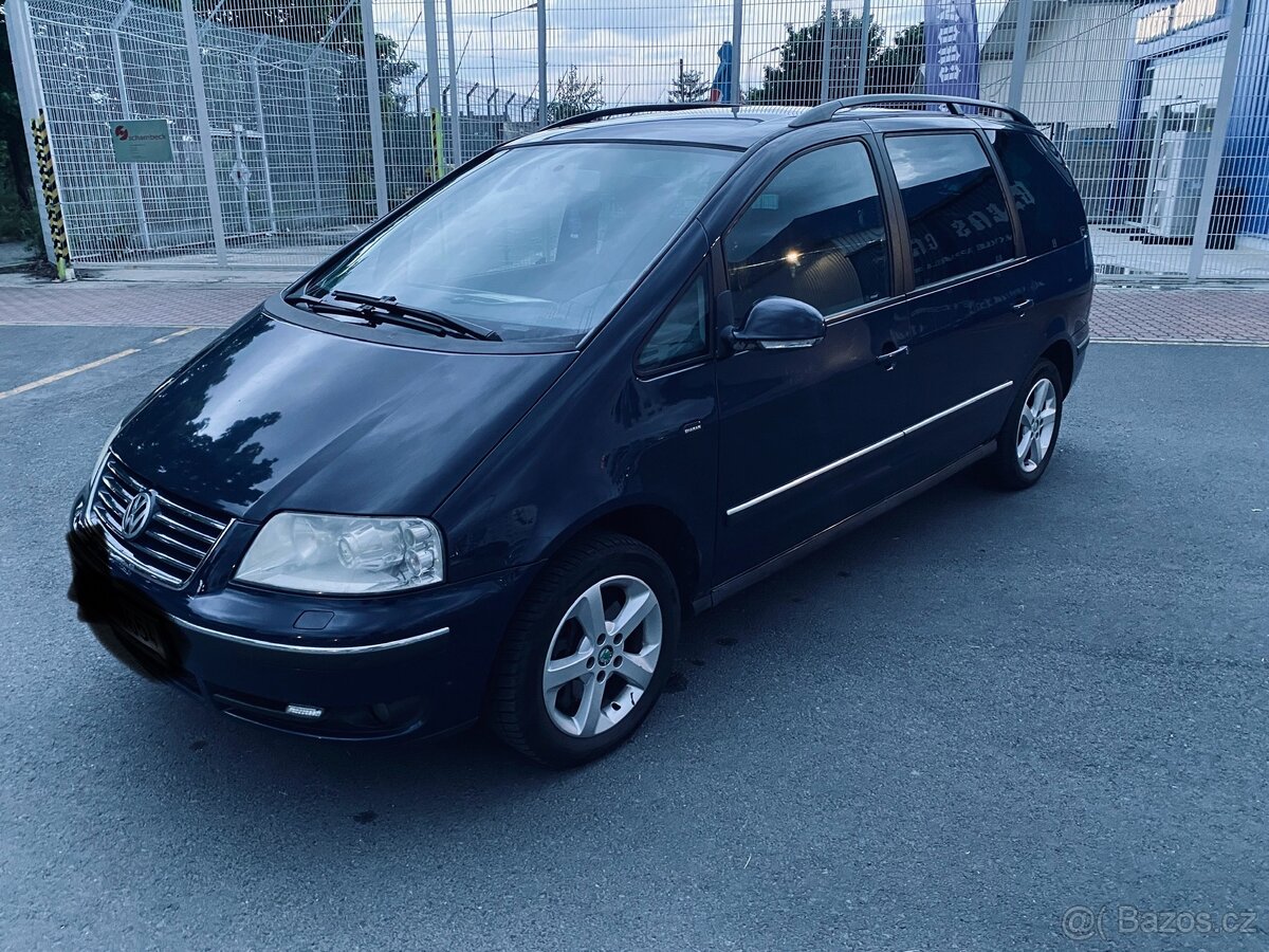 VW Sharan 1,9Tdi Business 4x4 Rok 2007 Webasto.