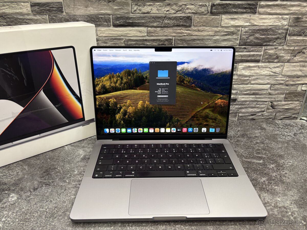 CTO MacBook Pro 14” M1 Pro / 32GB / 500GB DPH