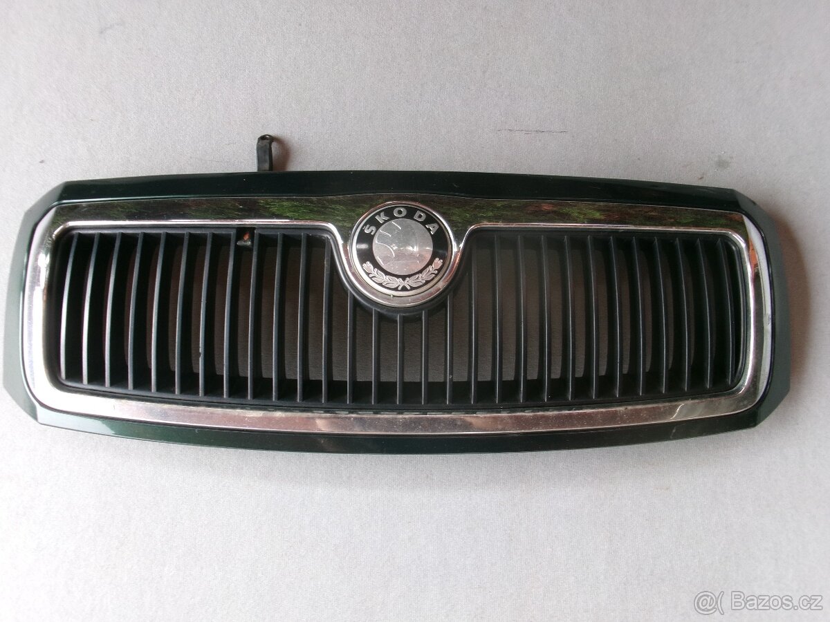 Fabia 1 maska kapoty zelená metalíza 9570