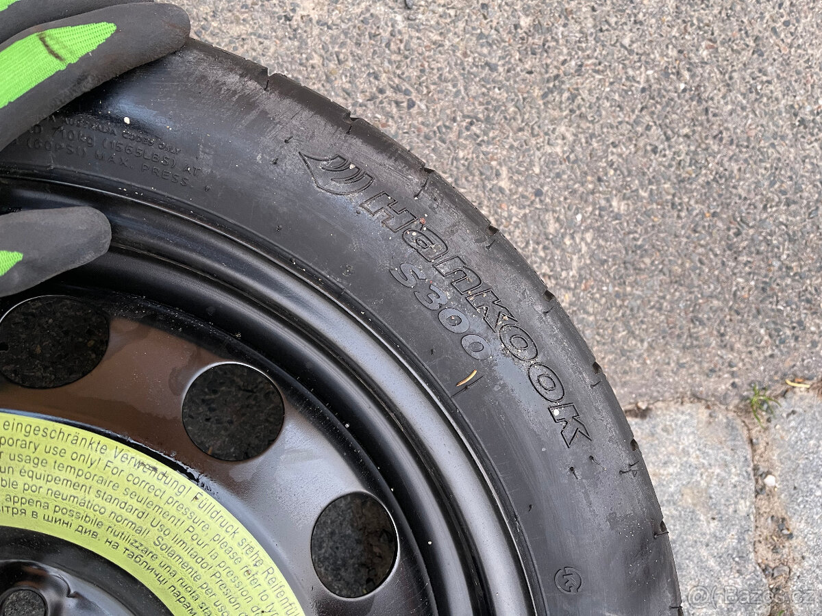 Dojezdové kolo golf VII 7, T125/70R16 96M